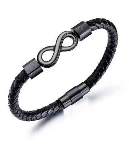 Wholesale Stainless steel  eight-character bracelet