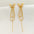 Wholesale  bow earrings long earrings