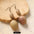 Wholesale Vintage Hand-made Plant Fruit Wood Earrings