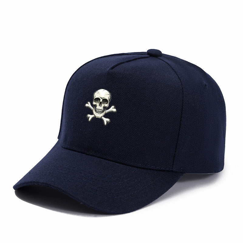 Wholesale  popular skull pattern baseball cap