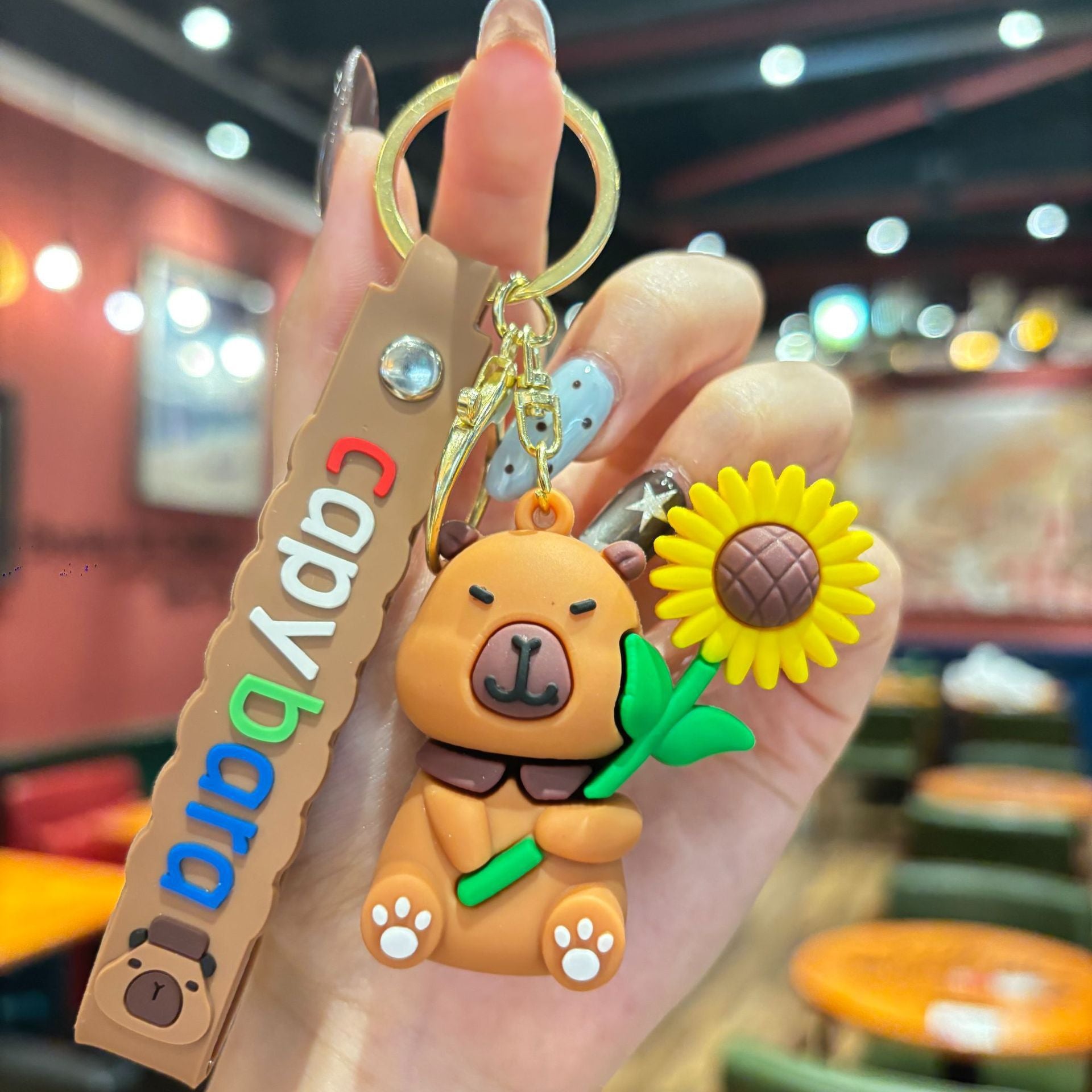 Wholesale  cute   doll pendant keychain
