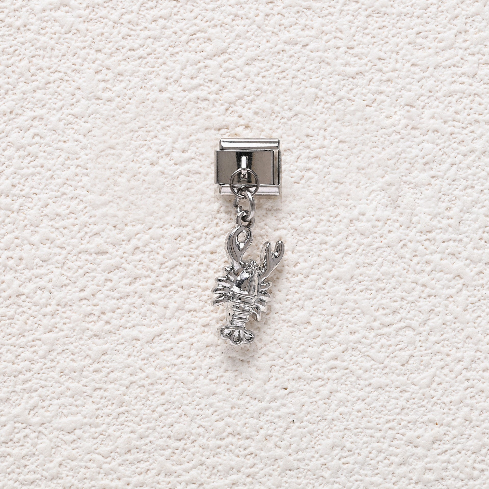 Wholesale 5pcs/ pack  9mm Italian Charm Starter Bracelets DIY square Single Section Creative Stainless Steel Composable Bracelet
