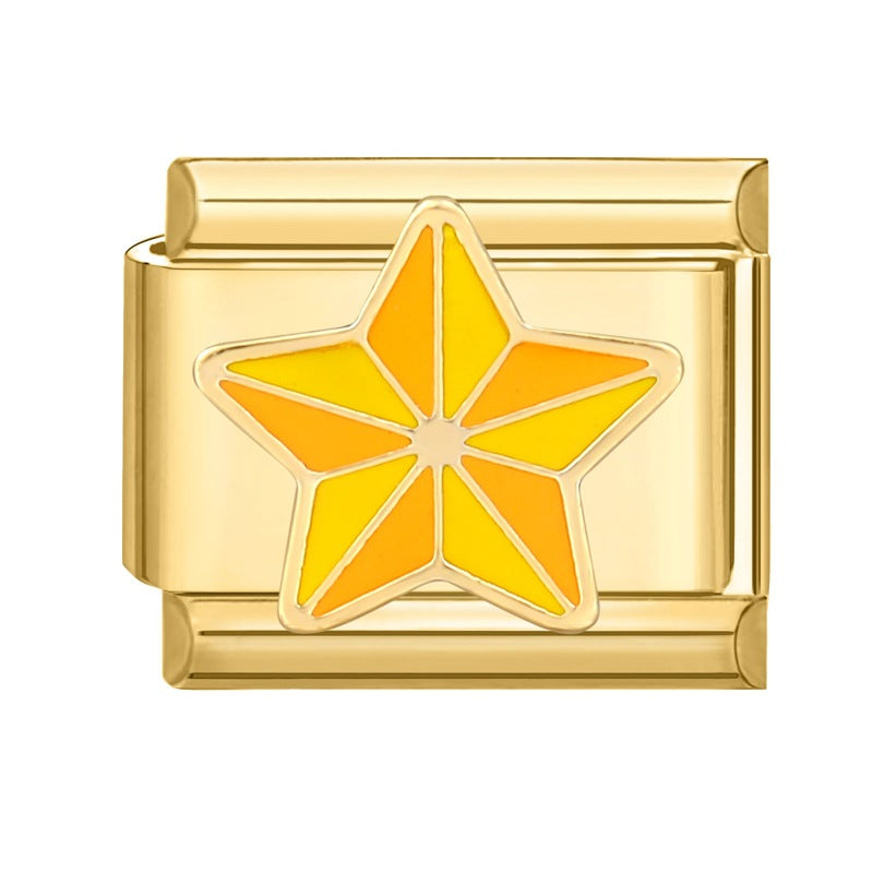 Wholesale Italian Charm Bracelet 9mm DIY Splicing Christmas Titanium Steel Composable Bracelet