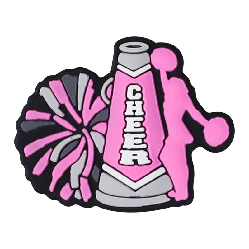 Wholesale 20pcs Cartoon Football Focal Beads DIY Bead Accessories ACC-BDS-RongFa063