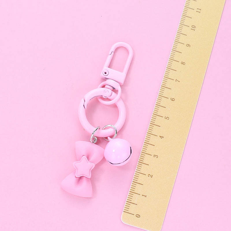 Wholesale Resin Candy Colored Bow Keychain ACC-KC-HuiMei005