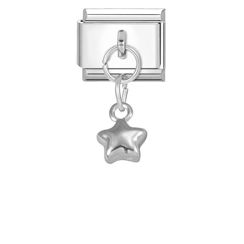 Wholesale 9mm Italian Charm Starter Bracelets DIY Pendant Style Stainless Steel Composable Bracelet