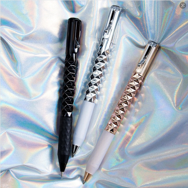 Wholesale Creative stationery push geometric deformation pen