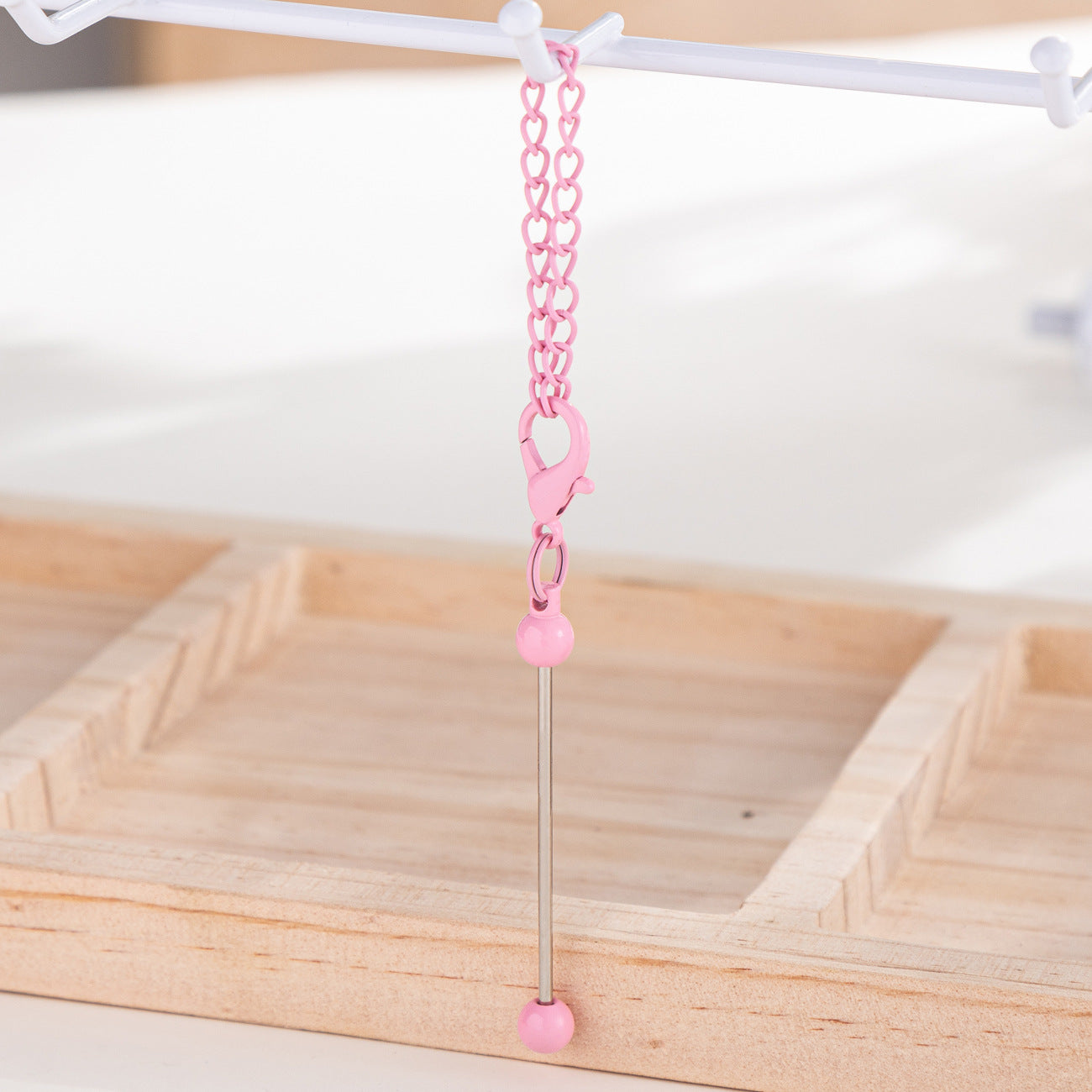 Wholesale Mini Beaded Candy Color Keychain