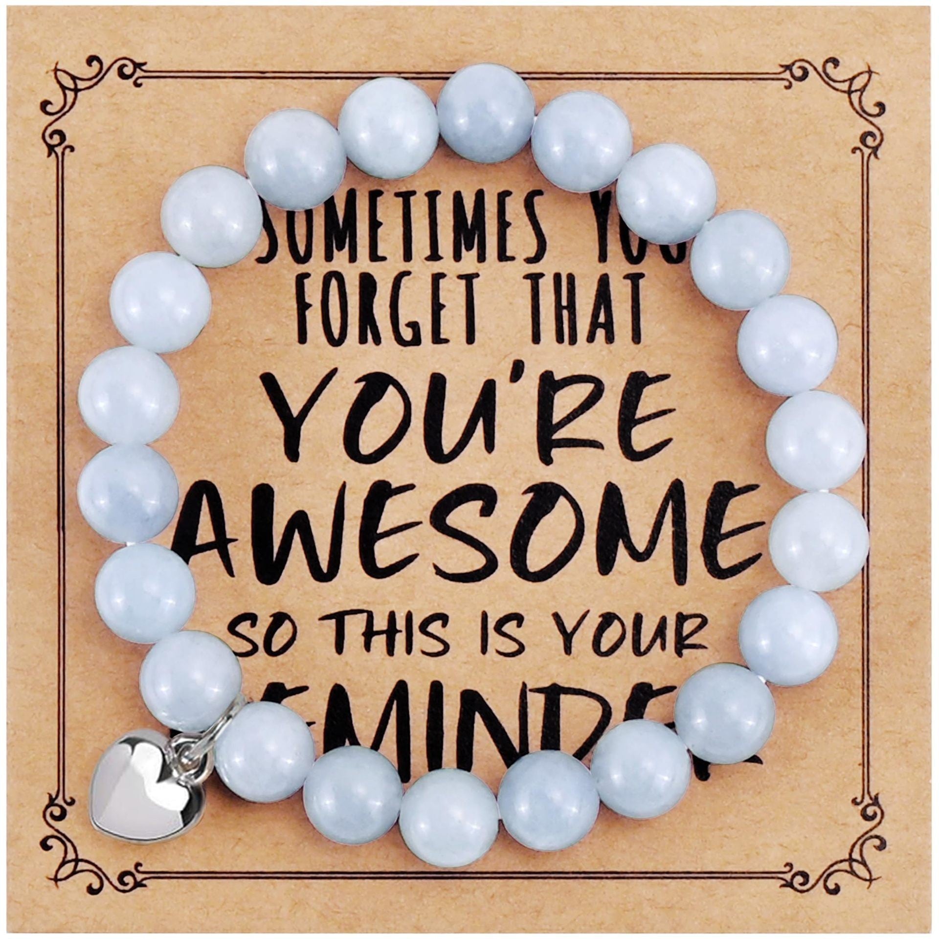 Wholesale 8mm Natural Stone Powder Zebra Tiger Eye Stone Bracelet