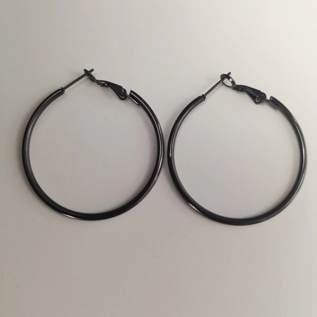 Wholesale 316L stainless steel large circle earrings