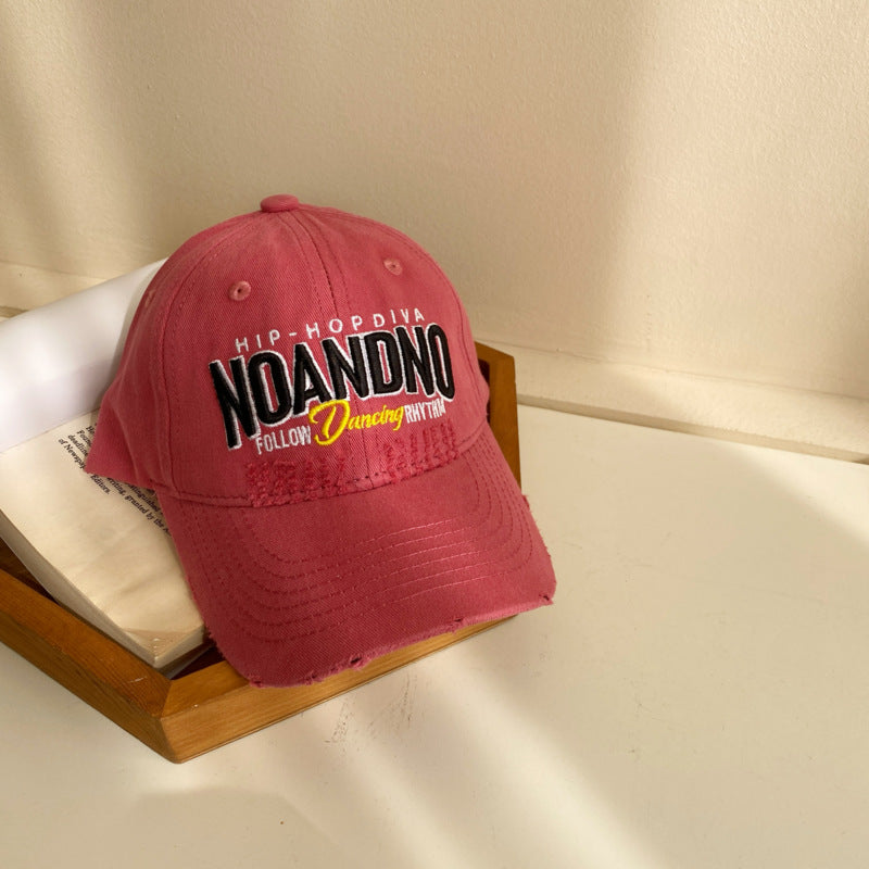 Wholesale Children's alphabet embroidered baseball cap