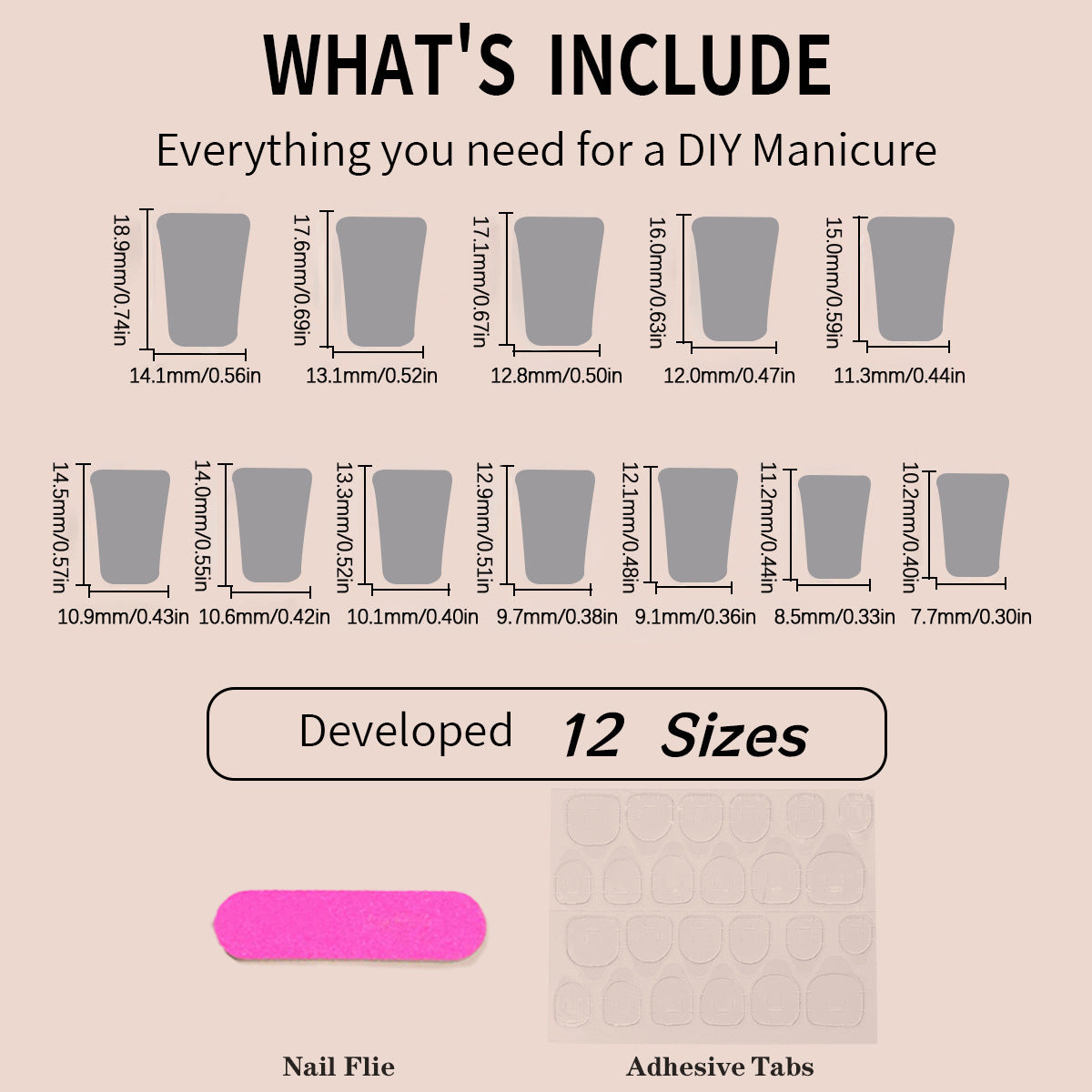 Wholesale 24 Pieces/box Glitter Nail Stickers Diamond Cherry Wearable Nail Press-on Nails Kits ACC-NS-HaoYi024