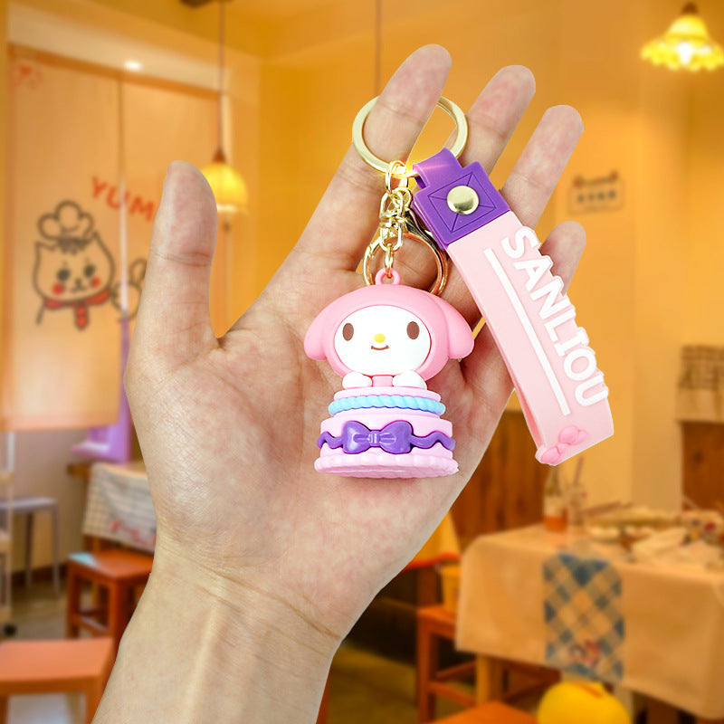 Wholesale Cartoon Cute Silicone Keychains ACC-KC-Yexiang006