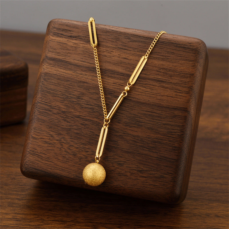 Wholesale Luxury Titanium Steel Necklaces ACC-NE-Quanx004