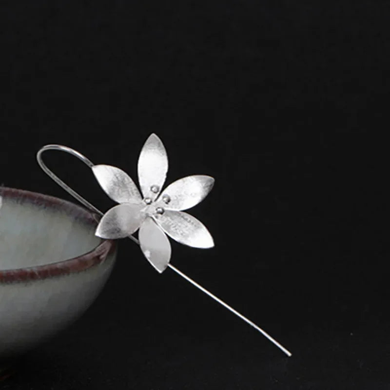 Wholesale  Ethnic Fashion Lotus Elegant Earrings