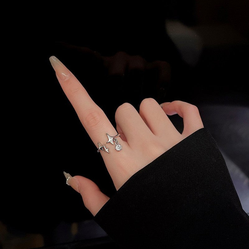 Wholesale Metal Opening  Retro  Ring