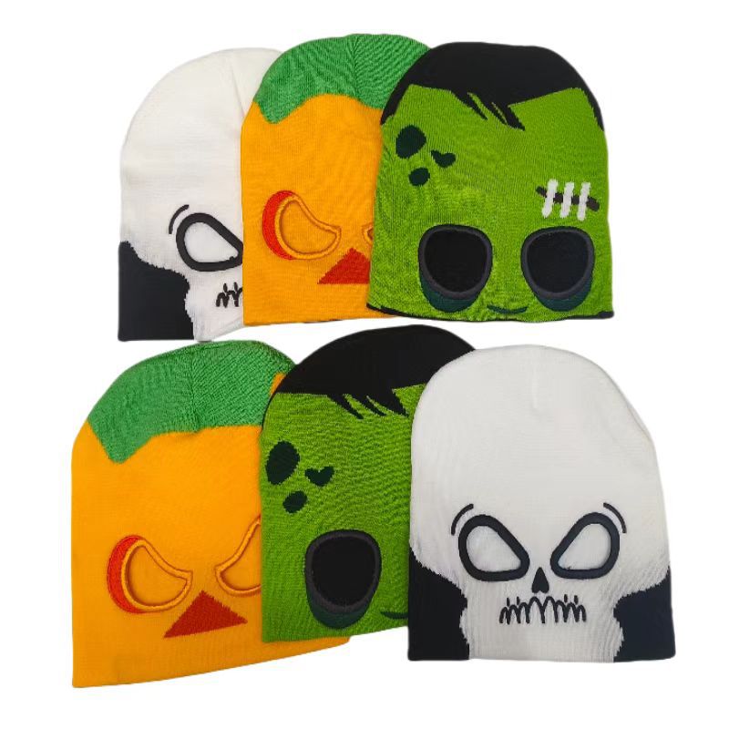 Wholesale  Funny Personality Exposed Eyes Wool Hat Beanie