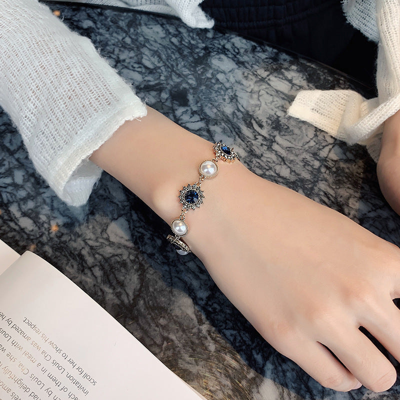 Wholesale Colorful acrylic flower bracelet