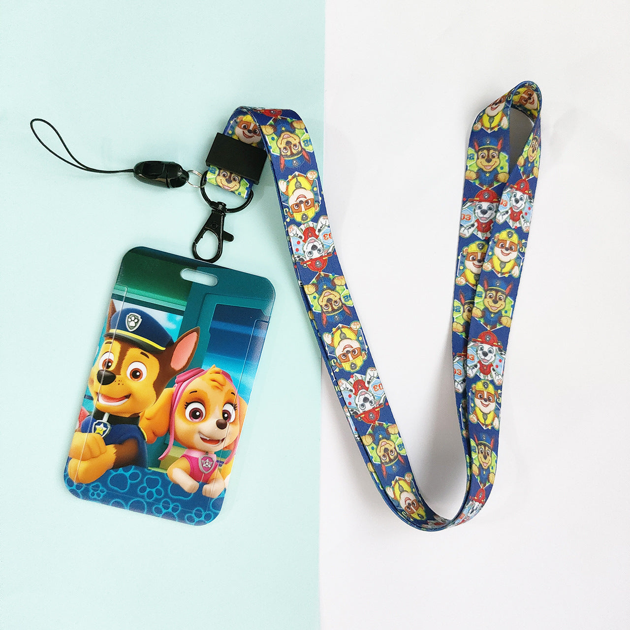 Wholesale Anime Cute Puppy Card Holder Floating Lanyard Keychain ACCVIP-KC-AShi002