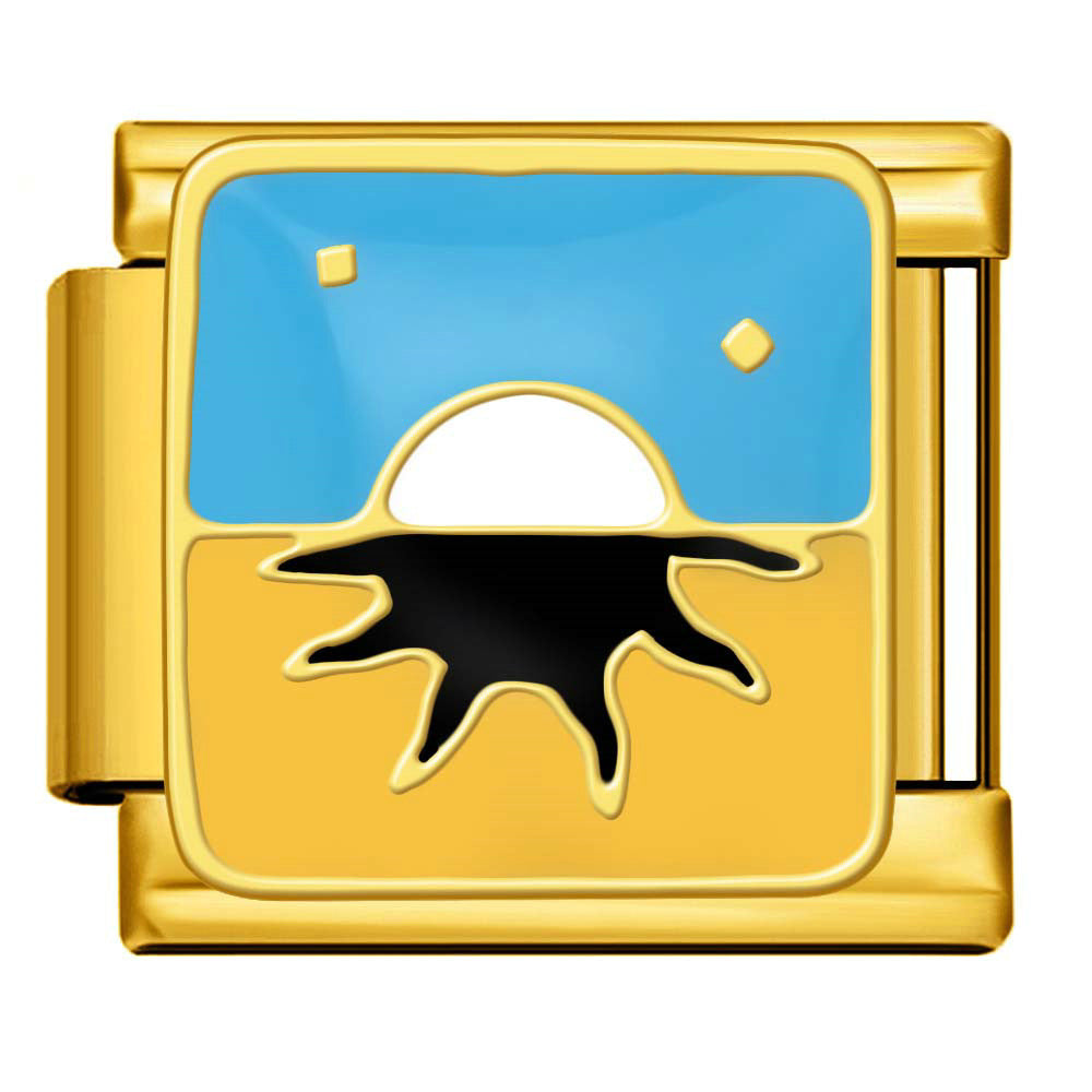 Wholesale 9mm Italian Charm Starter Bracelets DIY Ball Sports Stainless Steel Composable Bracelet