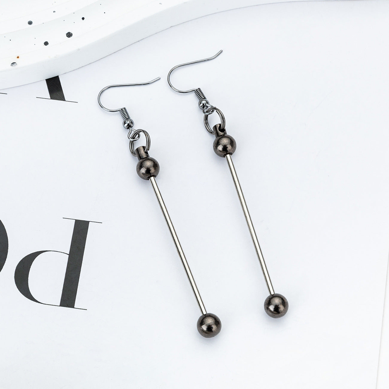 Wholesale Four color diy beaded earrings