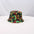 Wholesale Double-Sided Fisherman Hat Vintage Printed Basin Hat