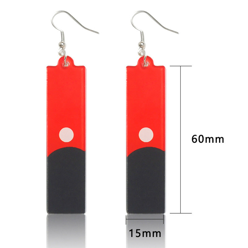 Wholesale Creative Anime Acrylic Earrings ACC-ES-Jiay014