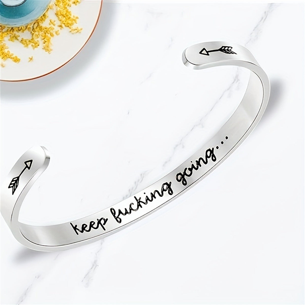 Bracciale da pirata a forma di C in acciaio inossidabile all'ingrosso