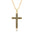 Wholesale Light luxury full diamond micro-inlaid temperament smart shining cross necklace