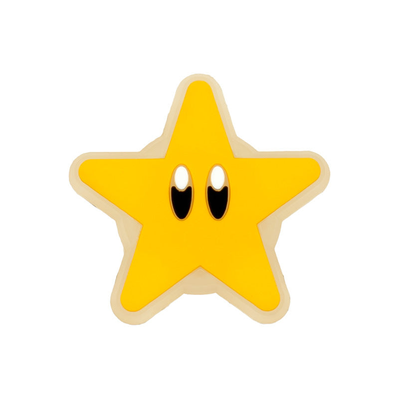 Wholesale 10pcs PVC Waterproof Cartoon LED Flashing Light Shoe Charms ACC-SC-YiBang008