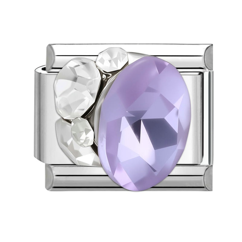 Wholesale Italian Charm Bracelet 9mm DIY Splicing Cute Creative Stainless Steel Composable Bracelet