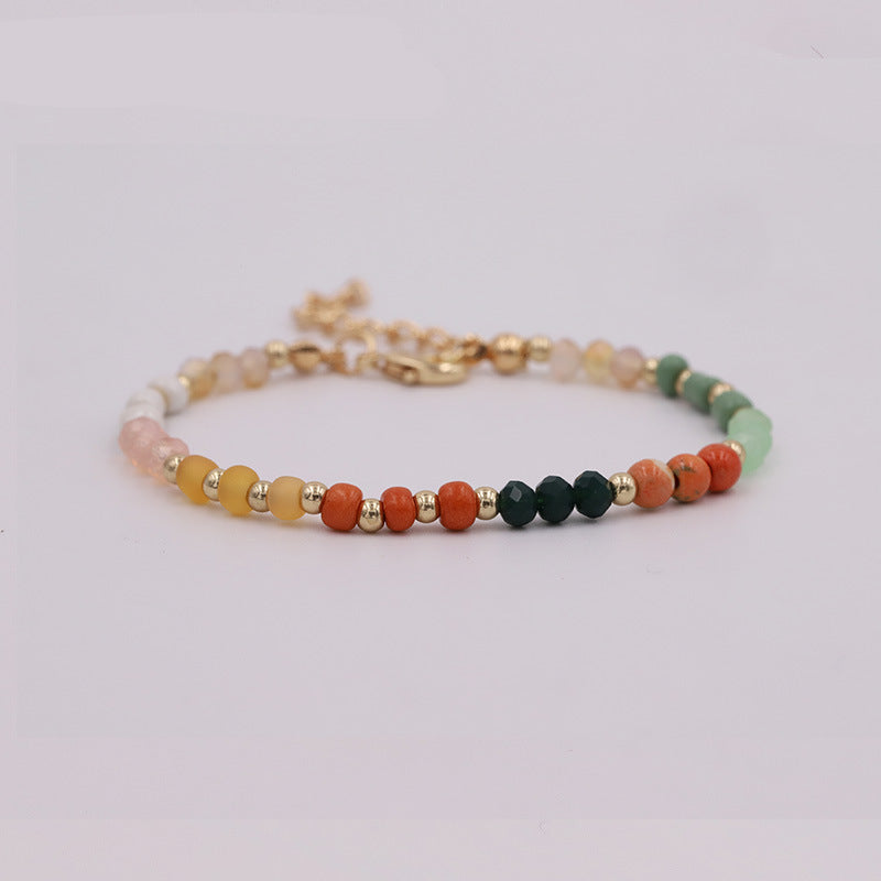 Wholesale Color fashion handmade beaded design personality versatile  bracelet