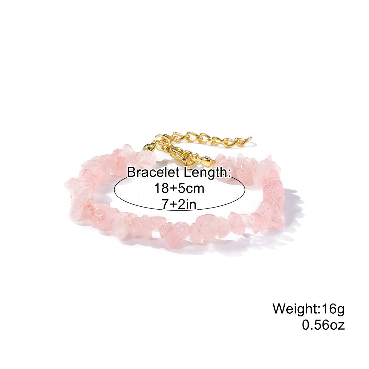 Wholesale  Bohemian colored gravel bracelet