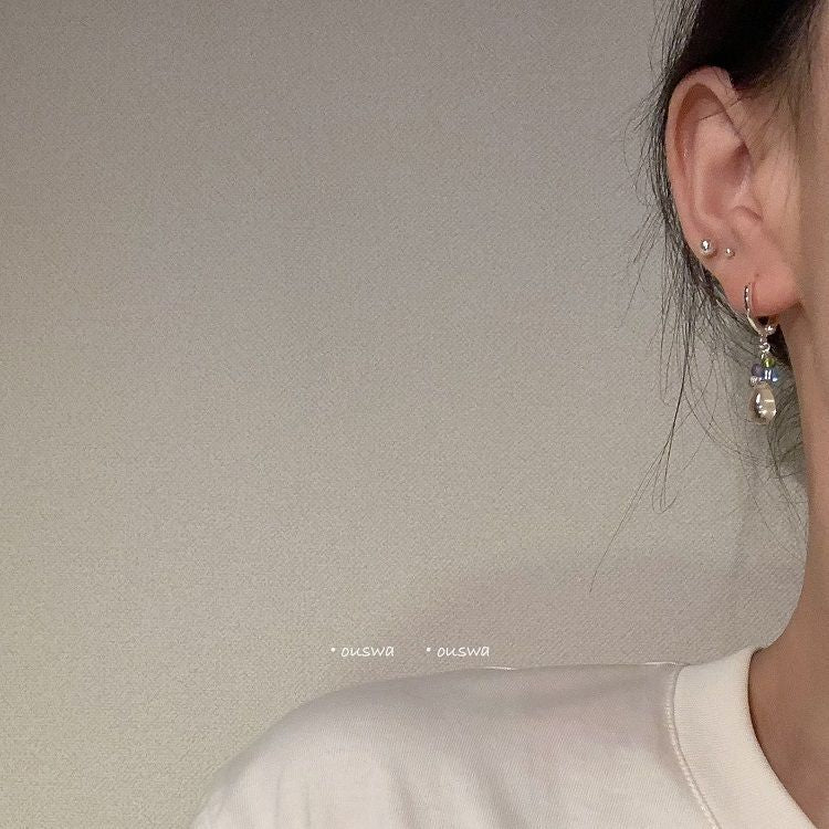 Wholesale retro girls luxury earrings ear clip