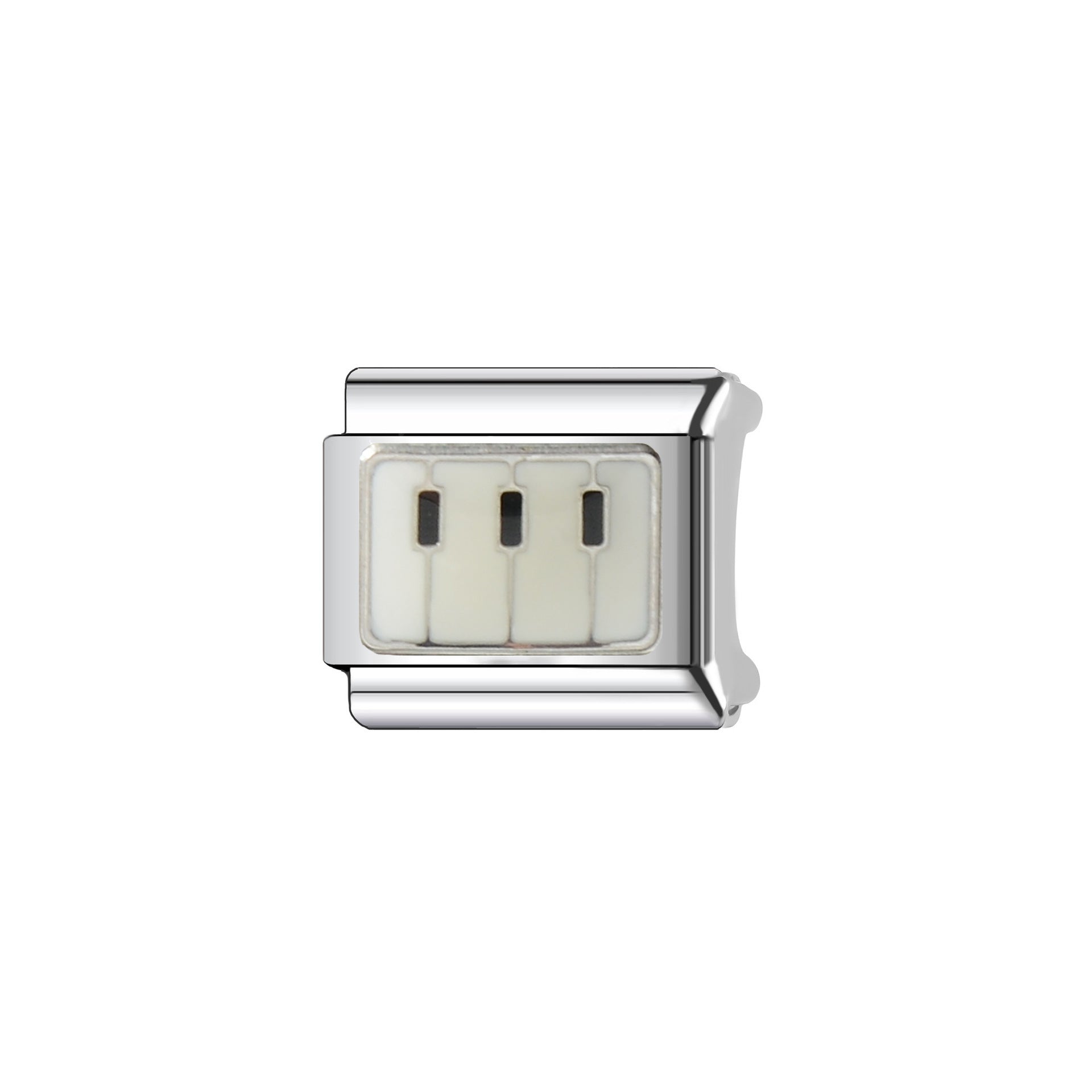 Wholesale Italian Charm Bracelet 9mm DIY Splicing Christmas Series Stainless Steel Composable Bracelet