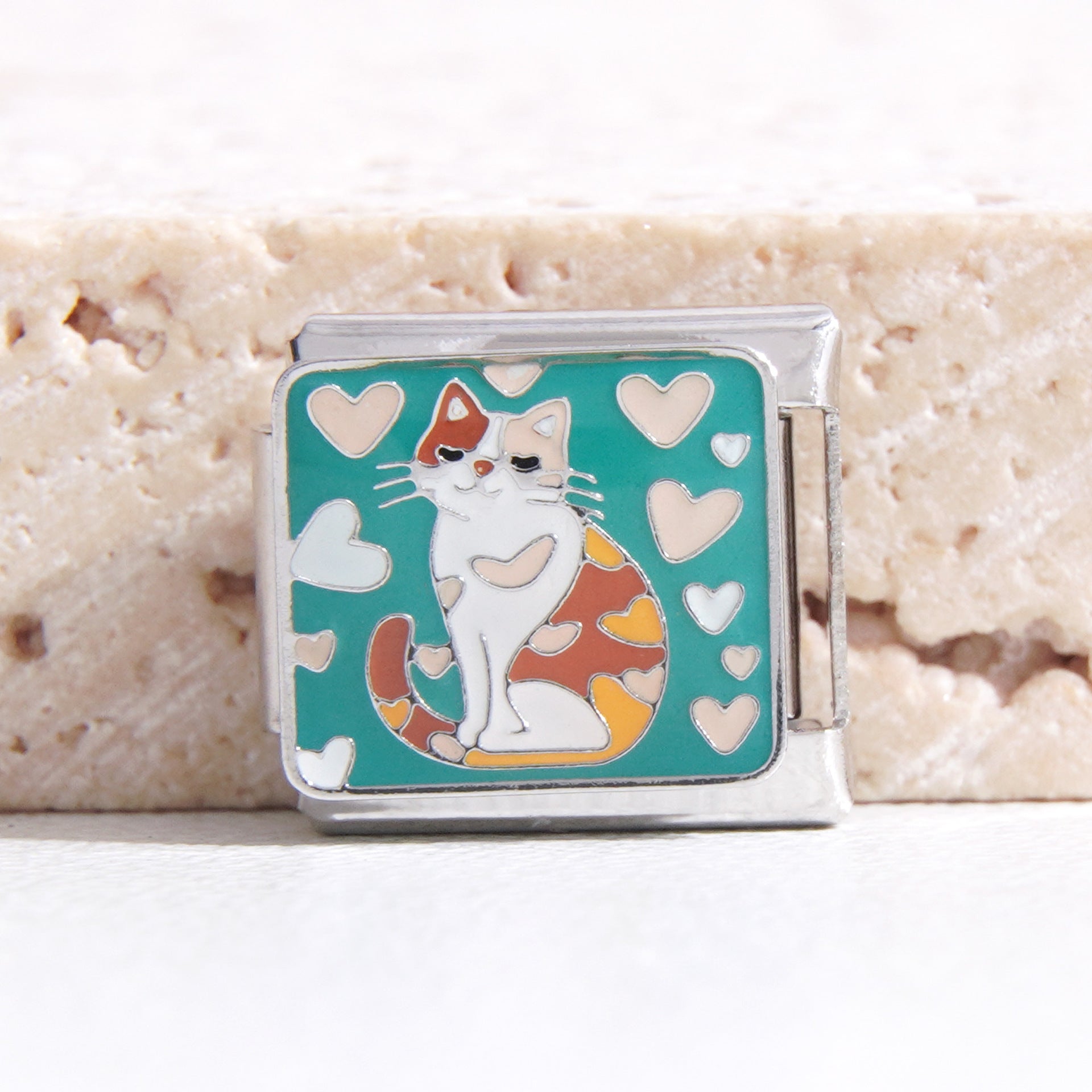 Wholesale Italian Charm Bracelet 9mm DIY Splicing Creative Pattern Stainless Steel Composable Bracelet