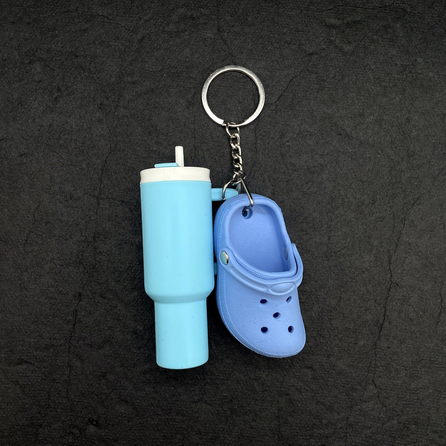 Wholesale Creative Ice Cup Hole Shoes Keychain ACC-KC-YangShen001