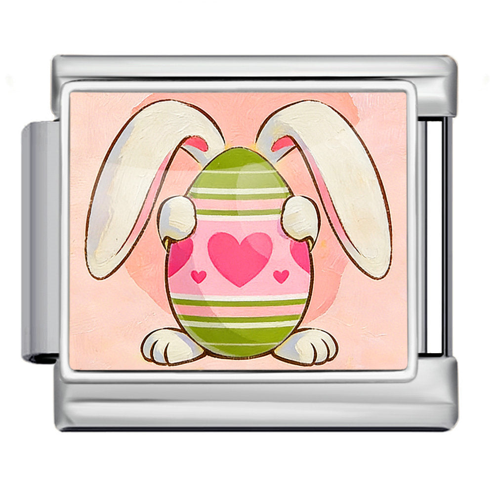 Wholesale Easter Egg Design Stainless Steel Bracelet,  Fashion Accessory for Boutique Resale