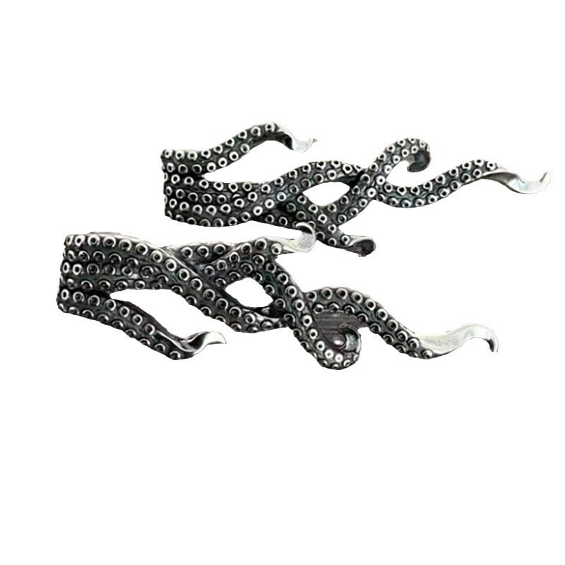 Wholesale  Octopus Tentacle Animal Exaggerated Earrings