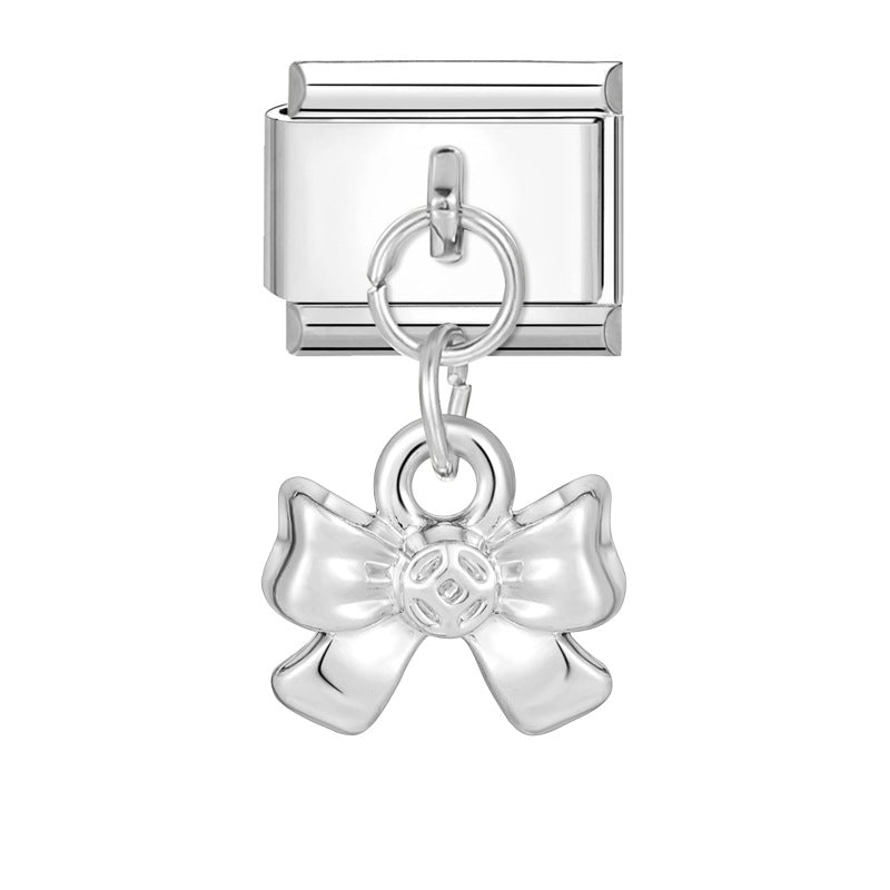 Wholesale 9mm Italian Charm Starter Bracelets DIY Pendant Stainless Steel Composable Bracelet