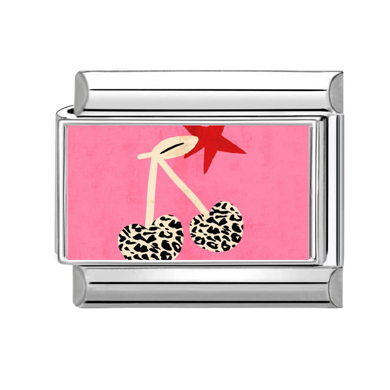 Wholesale Pink series   DIY  Single Section Creative Stainless Steel Composable Bracelet