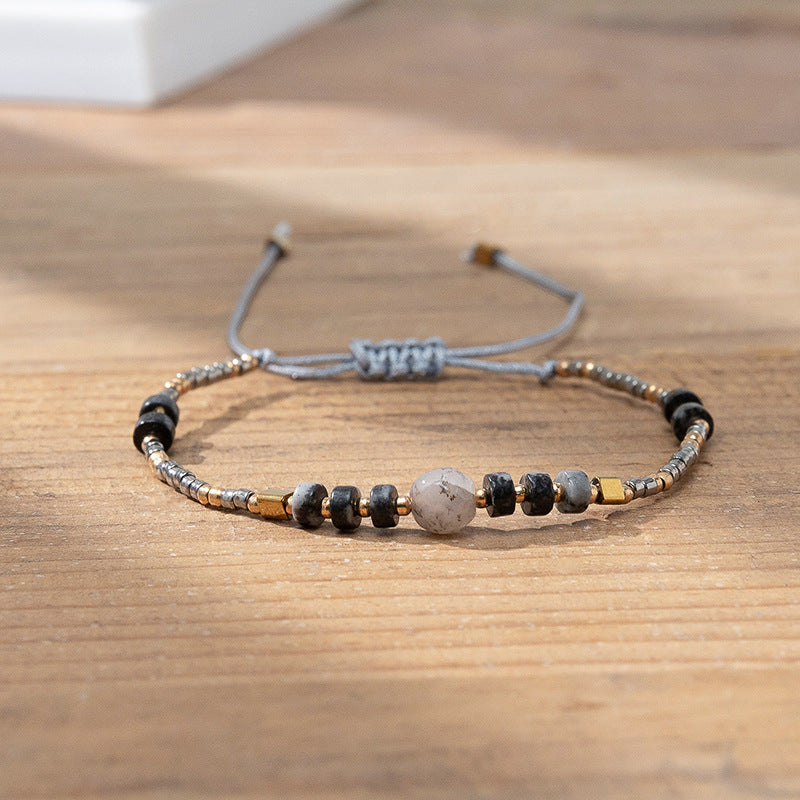 Wholesale Bohemian lucky stone bracelet
