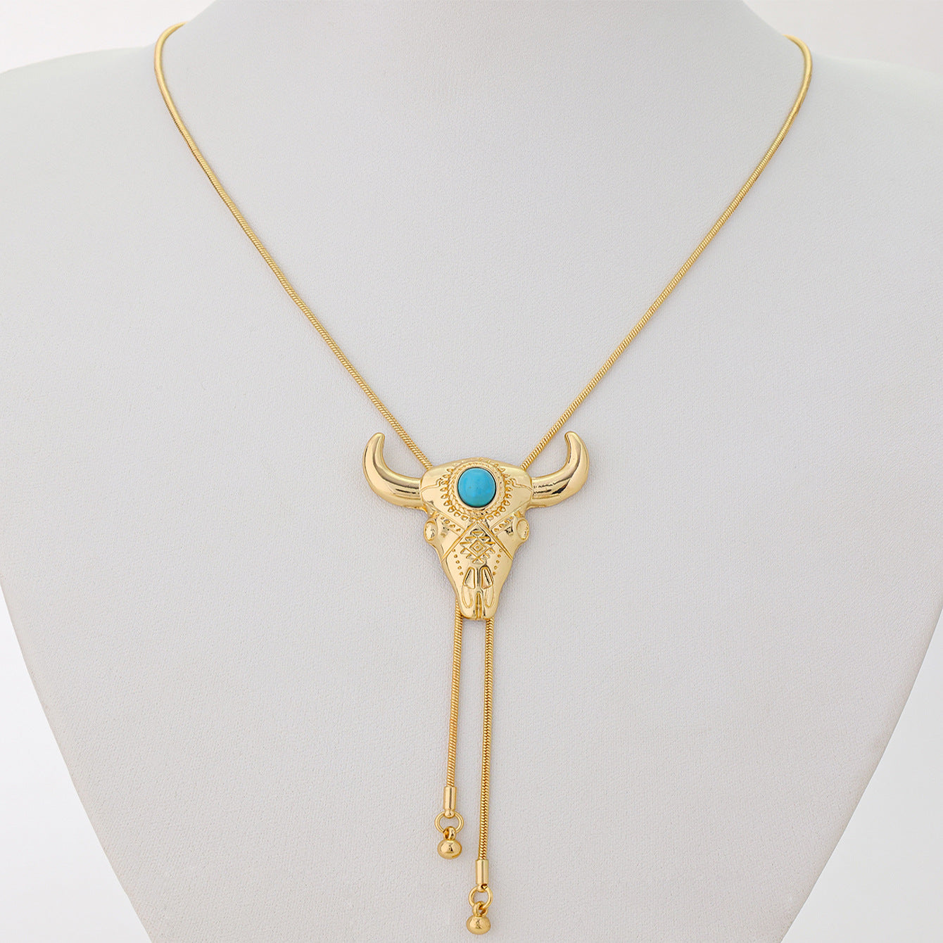 Wholesale Retro Western Cowboy Hat Pendant Layering Necklace For Women Fashion Jewelry Gift