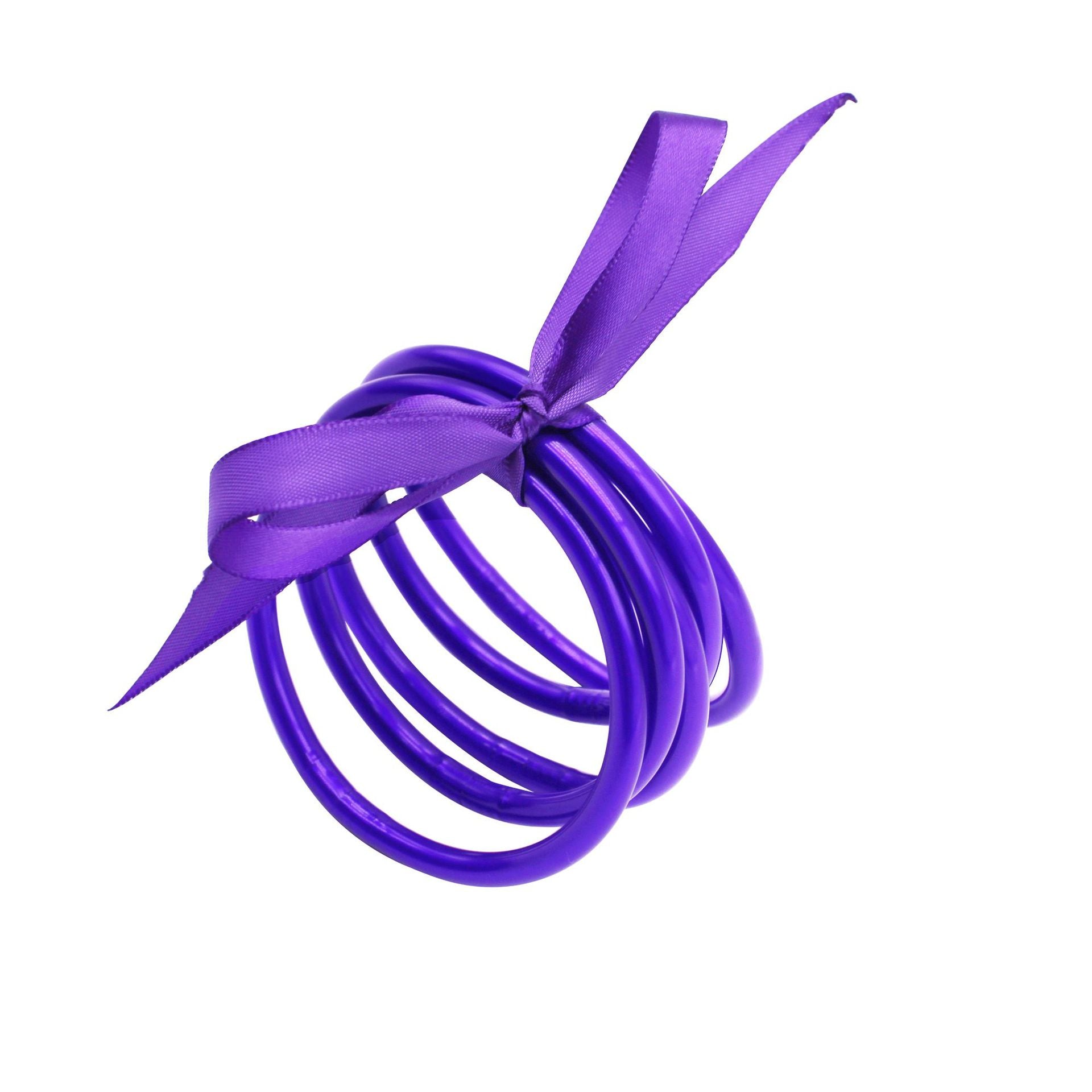 Wholesale Gold Foil Plastic Bracelet Silicone Gold Powder Jelly Bangles ACC-BT-YTian003