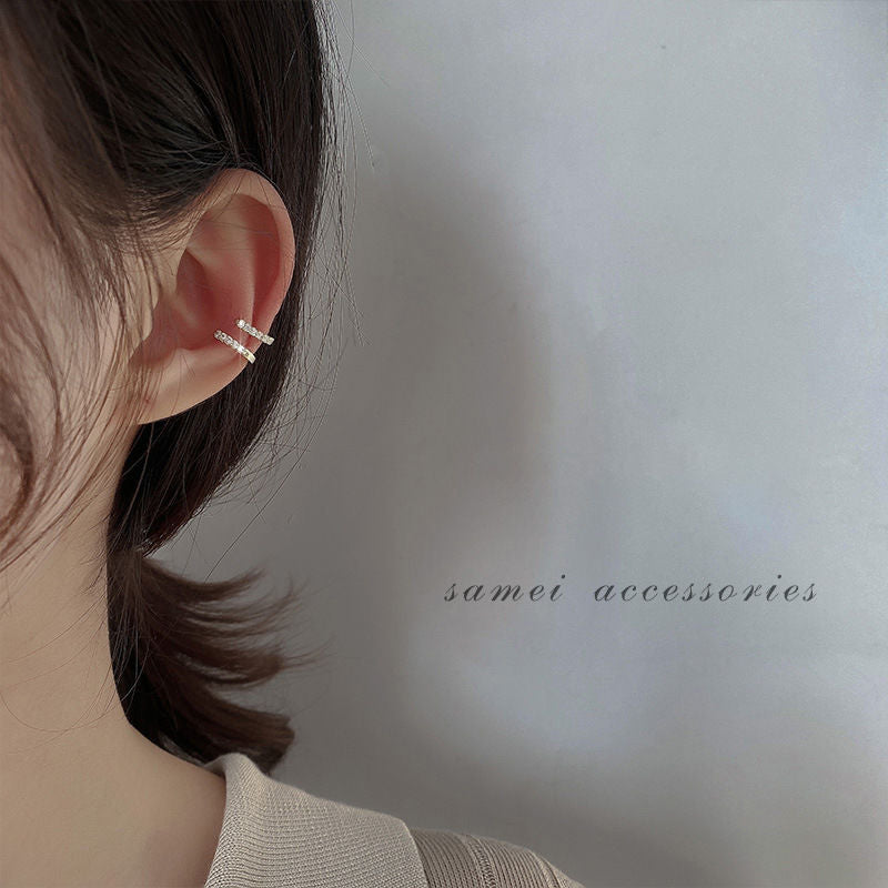 Wholesale Silver Plated Clip On Earrings Retro Fairy Style Fashion Accessory for Boutique Resale