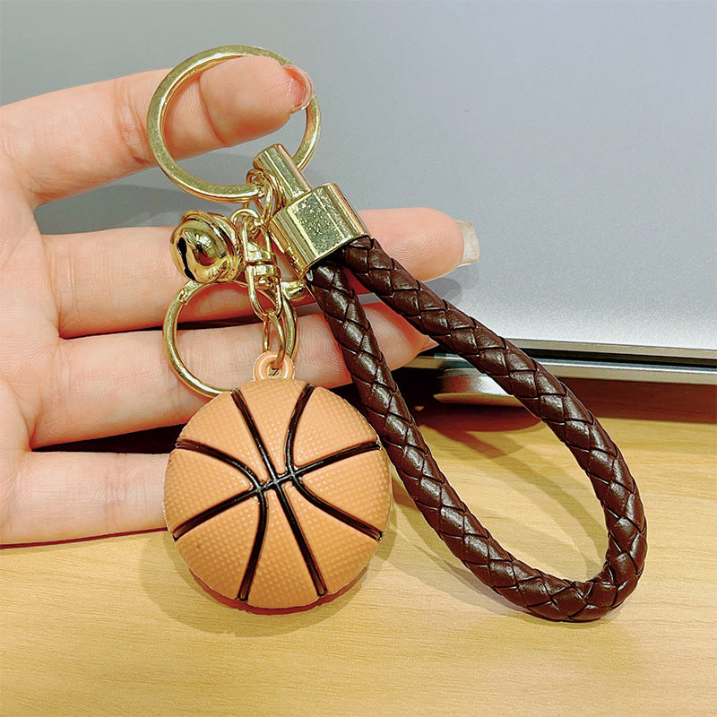 Wholesale Basketball Silicone Keychain ACC-KC-QiHang001