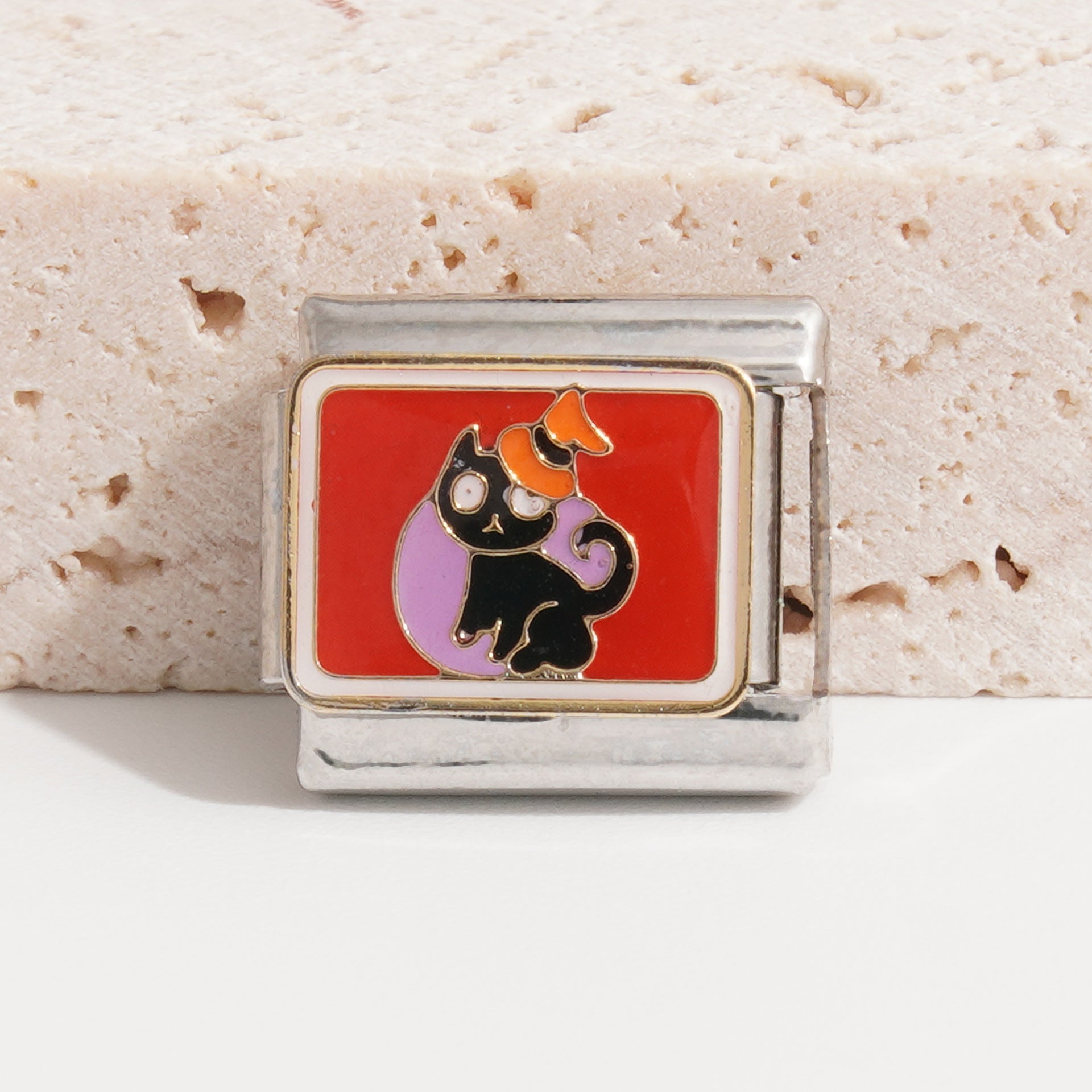 Wholesale Italian Charm Bracelet 9mm DIY Splicing Halloween Stainless Steel Composable Bracelet