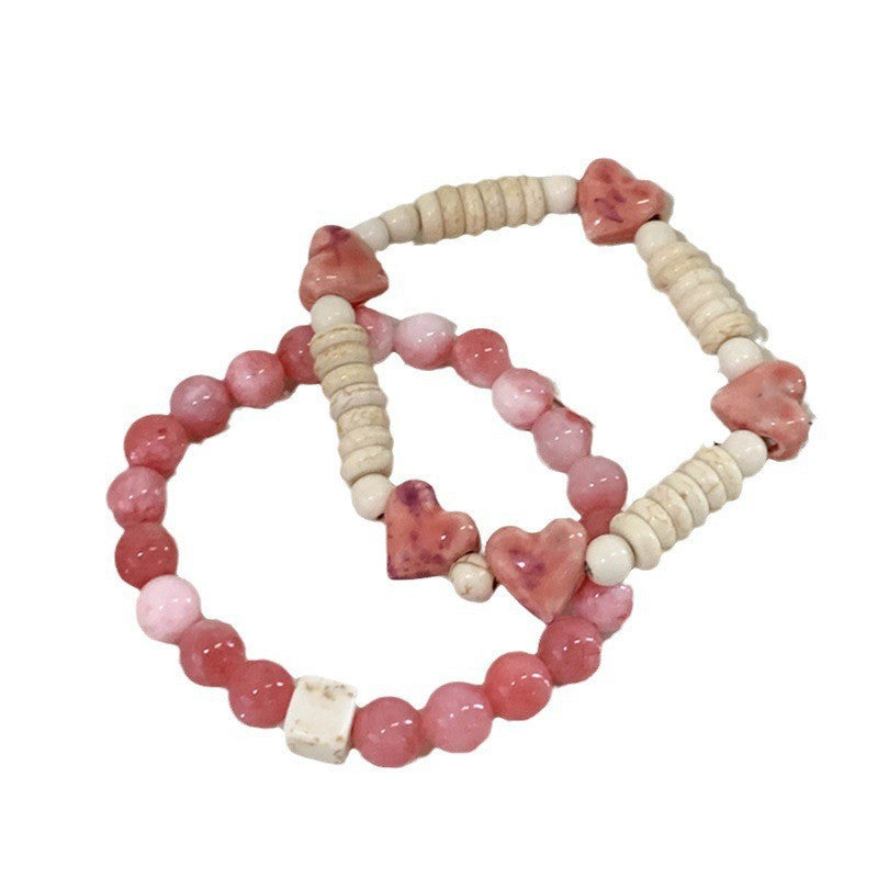 Wholesale Colorful Dopamine Geometric Bracelet ACC-BT-Huiih005