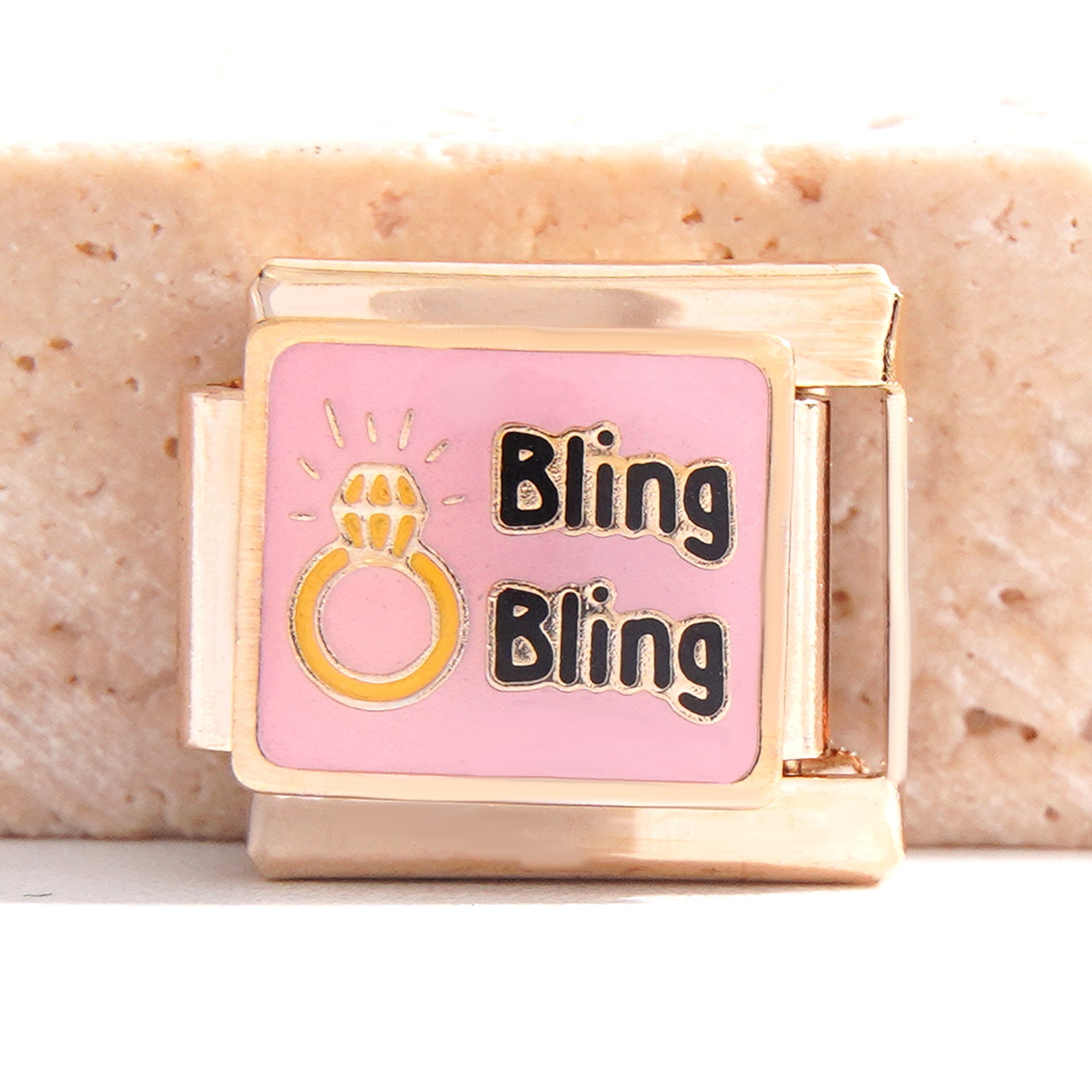 Wholesale Italian Charm Bracelet 9mm DIY Splicing Creative Pattern Stainless Steel Composable Bracelet