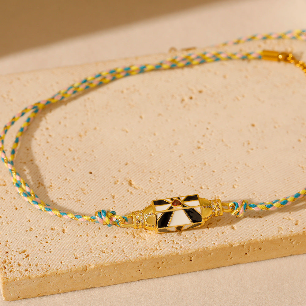 Wholesale Valentine's Day Colorful Tarot Necklaces